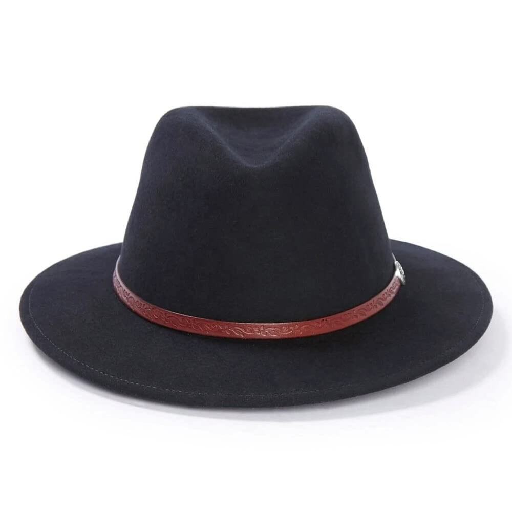 Stetson Crushable Cromwell Black NWT Sz Small